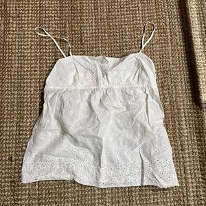 Juicy Couture embroidered babydoll tank top size S